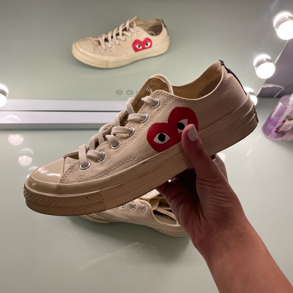 CDG Converse Taylor Heart